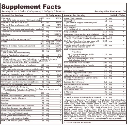 PURE NUTRITION - MEN'S PACK - 30 Packets - 1